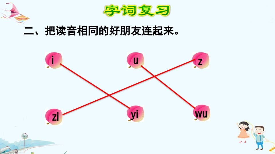 图片[3]-一年级语文上册第2单元复习（部编版）-云锋学科网