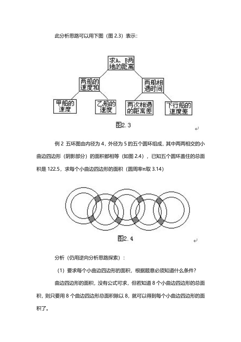 图片[2]-六年级数学下册2、逆向分析思路-云锋学科网