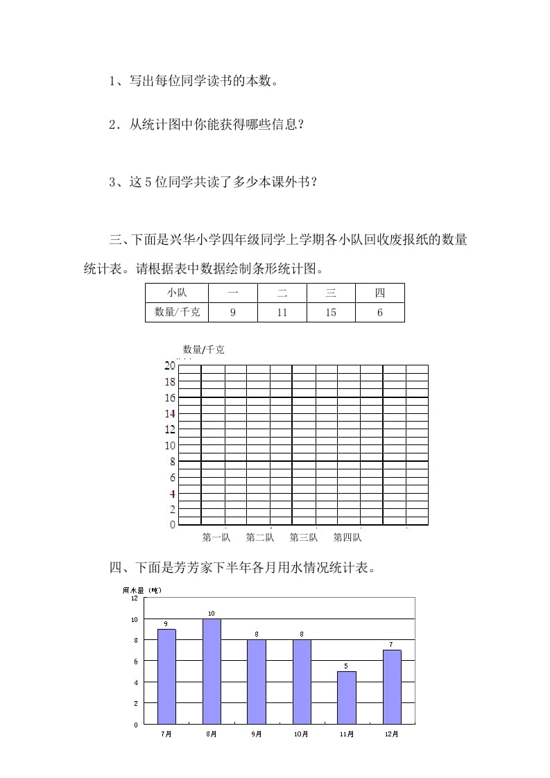 图片[2]-四年级数学下册6.2栽蒜苗（一）-云锋学科网