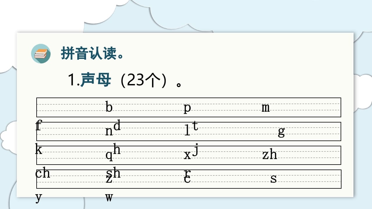 图片[3]-一年级语文上册（复习课件）第三单元（部编版）-云锋学科网