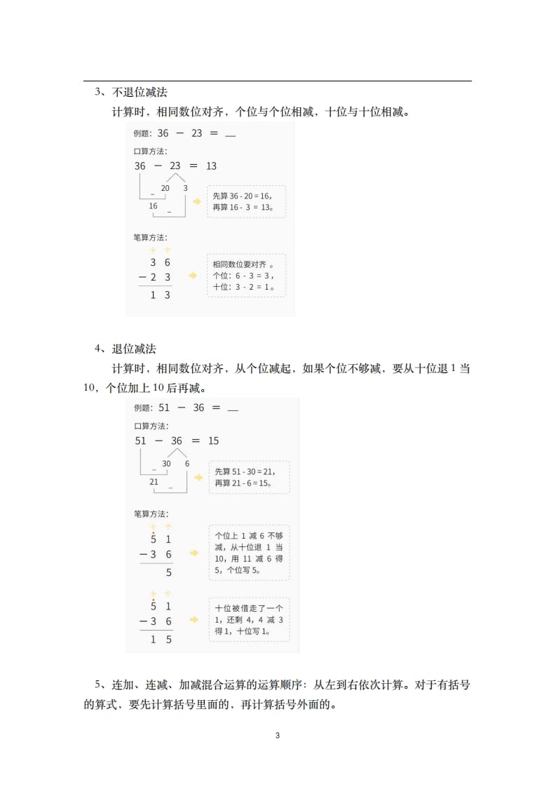 图片[3]-二年级数学上册素材-核心知识点总结人教新课标（人教版）-云锋学科网