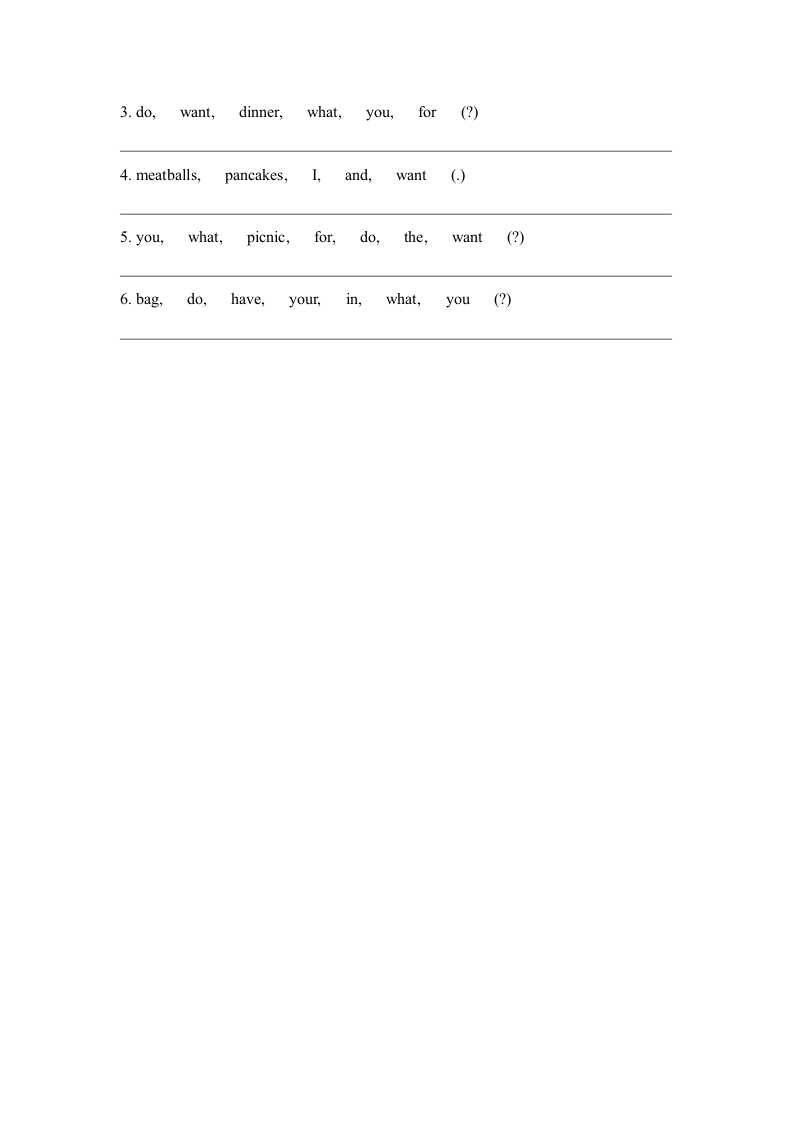 图片[3]-三年级英语上册Revision1_阶段测试卷（人教版一起点）-云锋学科网