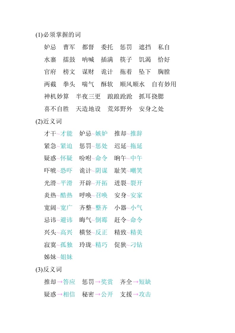 图片[2]-五年级数学下册第二单元知识小结_人教（部编版）-云锋学科网